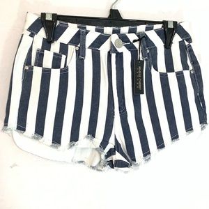 NWT Charlotte Russe Refuge Cheeky High Rise Shorts